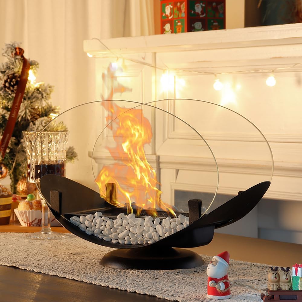JHY DESIGN Chimenea de Mesa Bioetanol